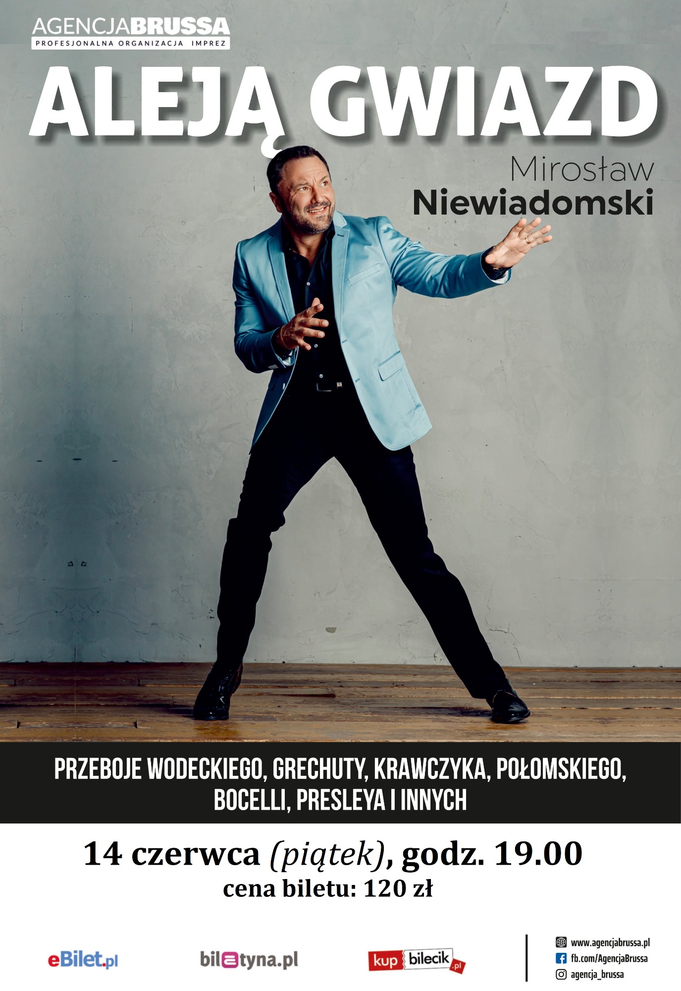 Plakat - Mirosław Niewiadomski