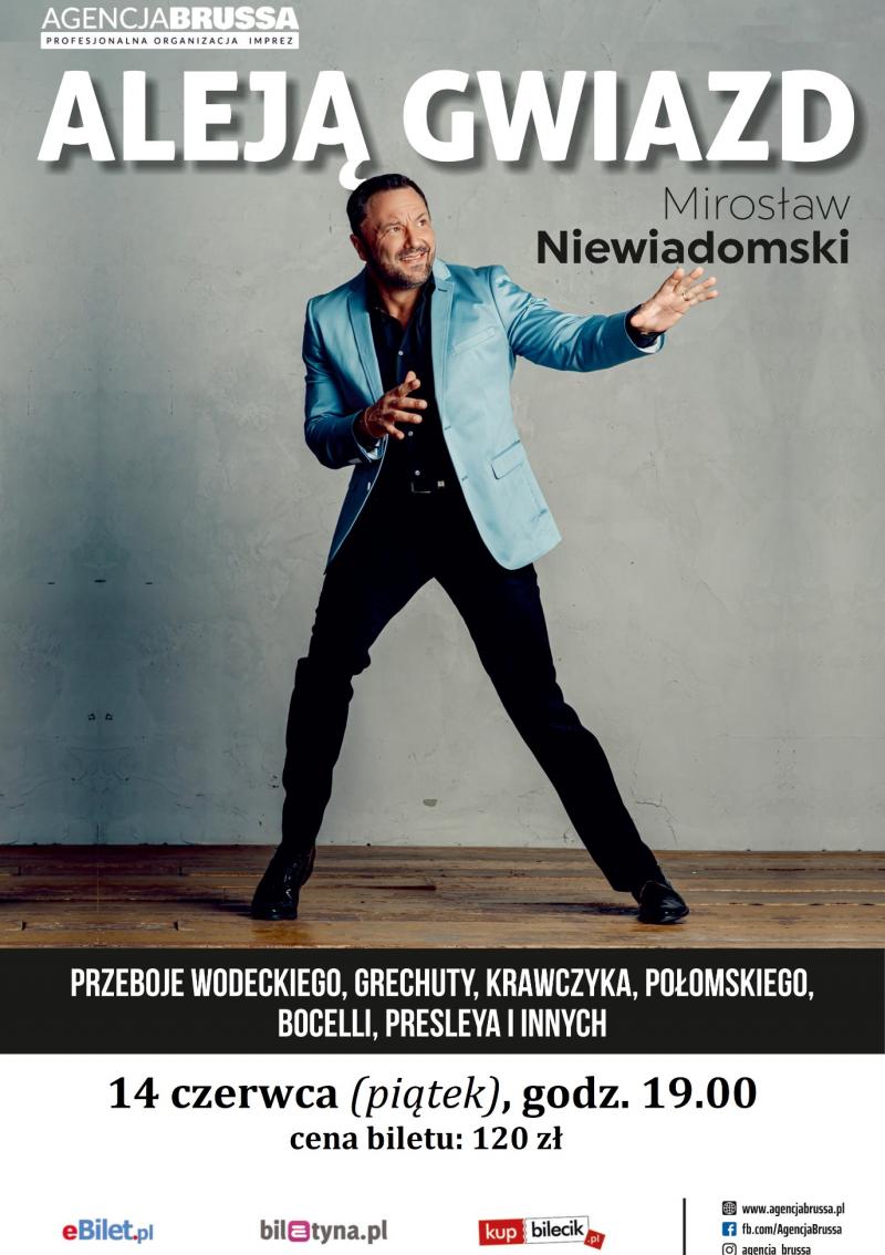 Plakat - Mirosław Niewiadomski