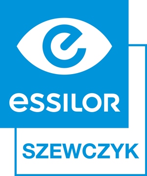 Logo Essilor Szewczyk w kolorze niebieskim